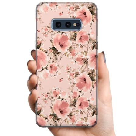 Samsung Galaxy S10e TPU Mobilcover Blomster