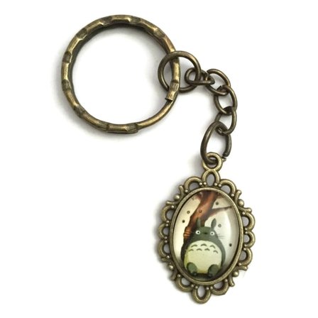 Nyckelring Totoro Miyazaki Anime Brons