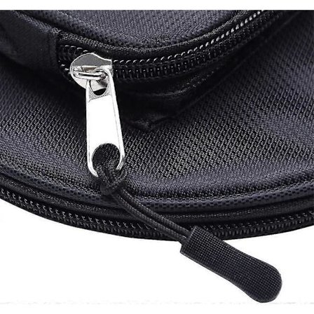 10 stk. lynlåstrækker, lynlåsetiket, lynlåsforlænger med snor (sort), aftagelig snøre