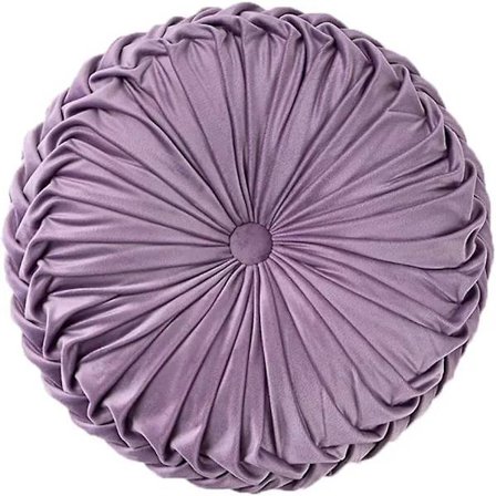 Pyöreä pehmotyyny lattiatyynyt kodin sisustus laskostettu pyöreä tyyny tyyny sohvalle tuolille sänkyyn autoon laventeli