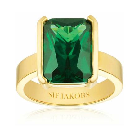 Sif Jakobs Ring Capizzi Grande Gul, Dame Ringe, Størrelse: 60 MM