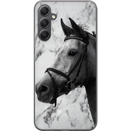 Kompatibelt Mobildeksel til Samsung Galaxy S23 FE Marmor med hest