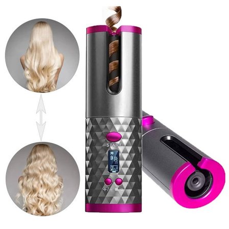 IC Trådløs Automatisk Krøllejern