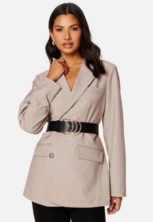 BUBBLEROOM Andrea belt Black Klær