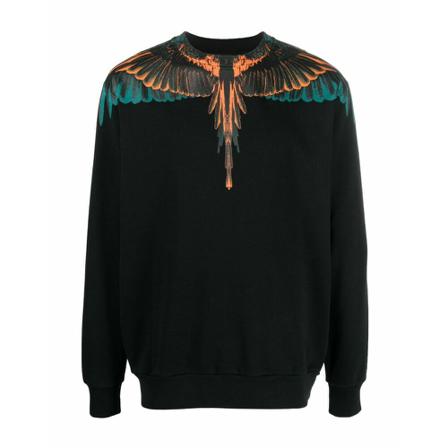 Marcelo Burlon Sweatshirts Sort, Herre