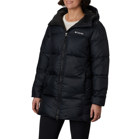 Columbia W's Puffect II Mid Hooded Jacket Black