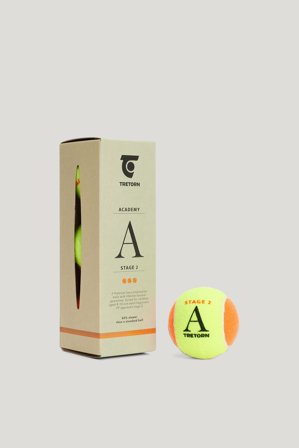 Tretorn Academy Orange 3 Pack — Tennisball Damen/Herren - Gummistiefel & Oberbekleidung für Frauen, Männer & Kinder