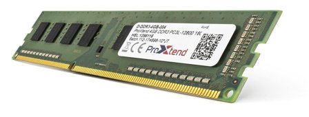 ProXtend DDR3L - modul - 4 GB - DIMM 240-pin - 1600 MHz / PC3L-12800 - ikke-bufret