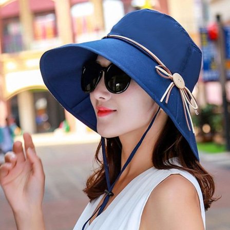 Bucket Hat Fisherman Hat MARINBLÅ