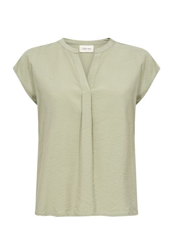 Cririna Ss Blouse Green Cream