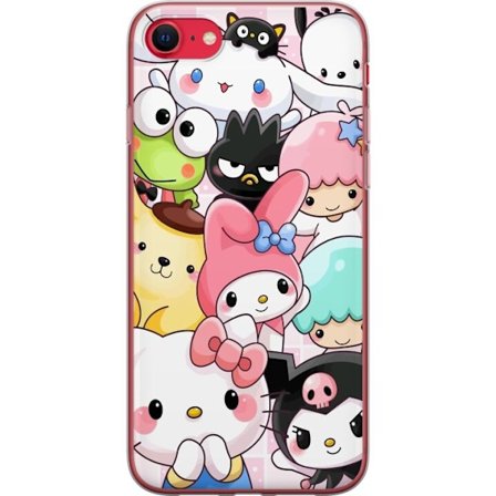Kompatibelt Mobildeksel til Apple Apple iPhone 7 Kawaii Sanrio Crew