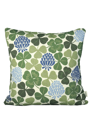 Gyllstad Kuddfodral Lyckoklöver Kuddar Grön 50x50 cm