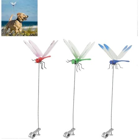 3 stk. Falsk Øyenstikker Klemme, Naturlig & Økologisk Konsept Hjort og Hest Flueavskrekkende Med Klemme, utendørs 3d Øyenstikker Hagedekorasjon (FMY)