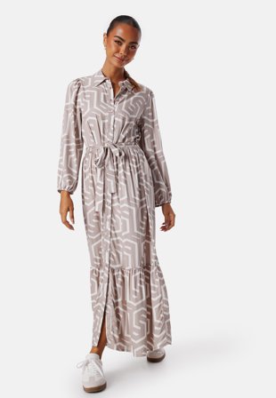 Happy Holly Viscose Shirt Dress Klær