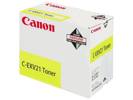 Canon Toner, C-EXV 21, gul, singelförpackning, 0455B002 - Lyreco - Toner och bläck > Tonerkassetter > Toner Canon