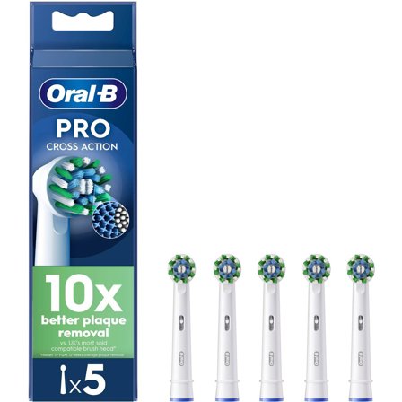 Oral-B CrossAction 5ct White