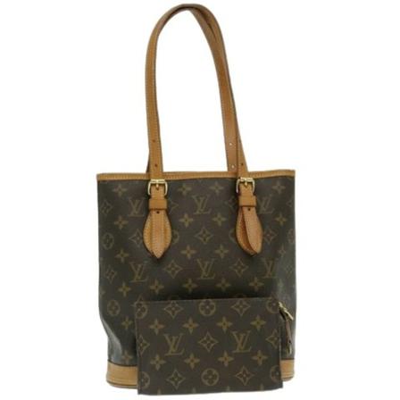 Louis Vuitton Vintage, Pre-owned Bucket Bag Bruin, Dames, Maat:ONE Size