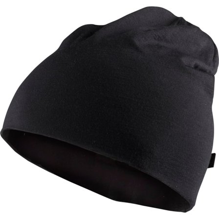 Lundhags Gimmer Merino Light Beanie Men beanies Black S/M