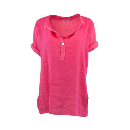 Skovbjerg Collection Hør bluse model Felicia Pink, Dame Bluser, Størrelse: ONE Size