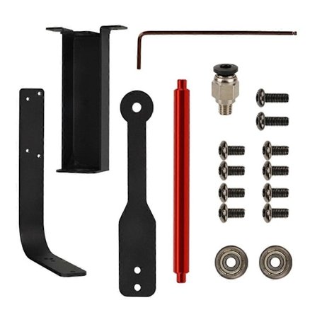 Metall 3D-printer PLA PETG Brakett for KLP1 Oppgradert Filament Materialhylle Spolebrakettholder Langvarig Holdbarhet