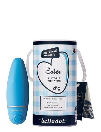 Belladot Ester Clitoris Vibrator Blue - Blue - ONE SIZE