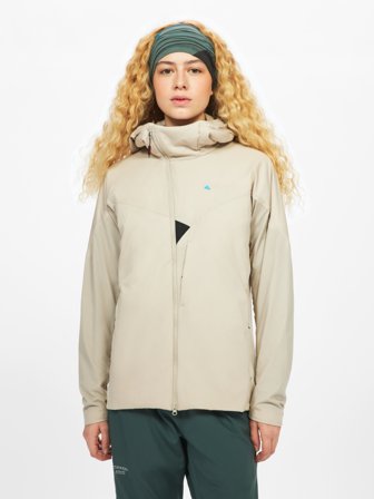 Klättermusen Gondul 2.0 Hettejakke Dame - Fossil Tan - L