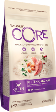 CORE Petfood - Kitten Original kylling og kalkun 1,75 kg - Katt - Kattefôr & kattemat - Tørrfôr for katt - ZOO.no