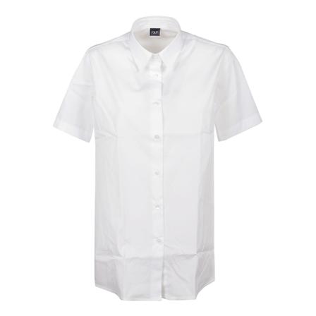 Fay, Short Sleeve Shirt Biały, Kobieta, Rozmiar: XS