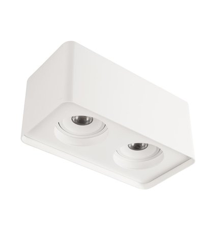 Hide-a-Lite Level Multi Box II Downlight 16W, hvid, overflademonteret 3000K, Belysning