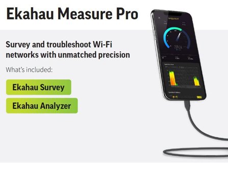 EKAHAU MEASURE PRO - 3YR RENEWAL LICS F/ WI-FI DATA COLLE LICS