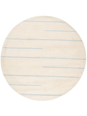 Handloom Handloom Pattern Teppich 200X200 Beige/Grün