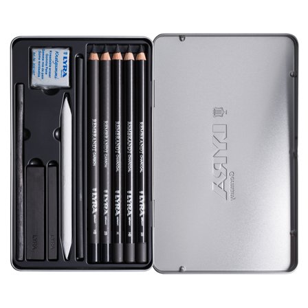 Lyra Rembrandt Charcoal set 11-set