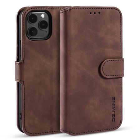 Iphone 13 - Dg.ming Retro Läder Fodral - Brun