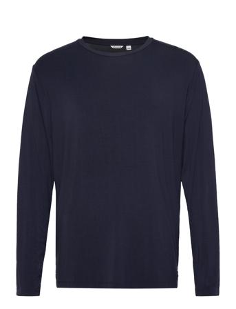 Core Bamboo Pyjama Long Sleeve T-Shirt Navy Björn Borg