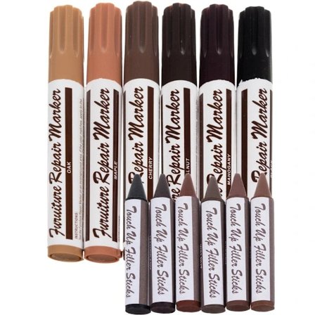 Reparasjonspenner for møbler og panel - 6 stykker