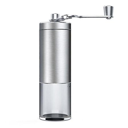 Bærbar Kaffekværn Hånd Manuel Bønne Burr Håndsving