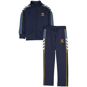 Kids - Hummel Blue Horizon History Sweat Set 128 cm - Clothing sets - 128 cm - Navy - Junge