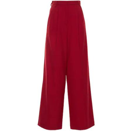 Weekend, Wide Trousers Rood, Dames, Maat:M