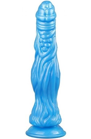 Krokodil Dildo Blau 27 cm