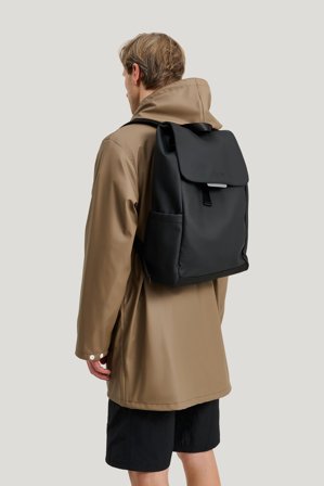 Tretorn Wings Daypack — Waterdichte Tas Dames/Heren — Zwart | Bovenkleding, Regenlaarzen, Jassen & Regenkleding voor Dames, Heren & Kinderen