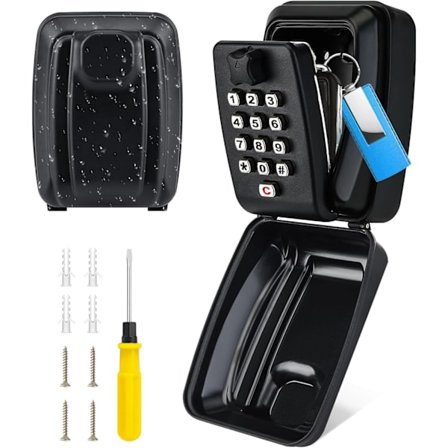 Bilmontert hengende bilvindu anti-tyveri passord nøkkelboks wa