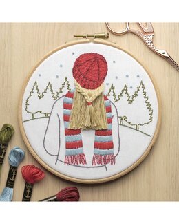 Broderkit Billede Tur i Skoven - Anchor