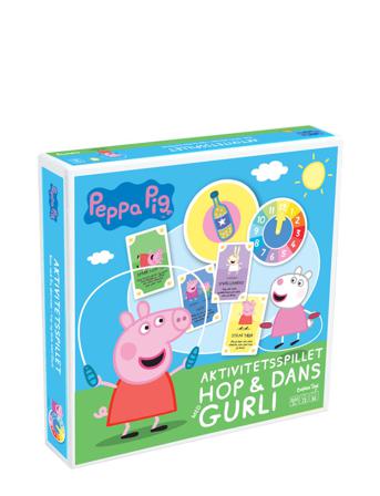 Peppa Pig Activity Game Toys Puzzles And Games Games Active Games Monivärinen/Kuvioitu Gurli Gris