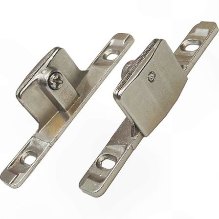 Lådfrontmonteringsfästen - Set om 2 för skåpfästen