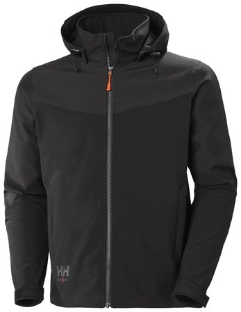 Helly Hansen Workwear Oxford 74290-990 Softshelljakke med hette Svart, Klær