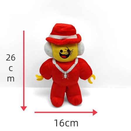 Stjel en Brainrot Plysj - Figurer Kosedyr Leketøy Gave til Samlere & Gamere