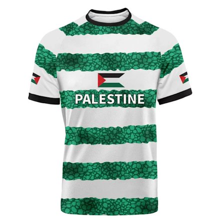 Fashion Palestina Flagga Fotboll T-shirts Sommar Casual 3D-tryckta Herr Sporttröjor Lös O-ringning Snabbtorkande Andningsbara T-shirts Toppar