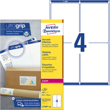 Brevklistremerke Hvit 99,1x139