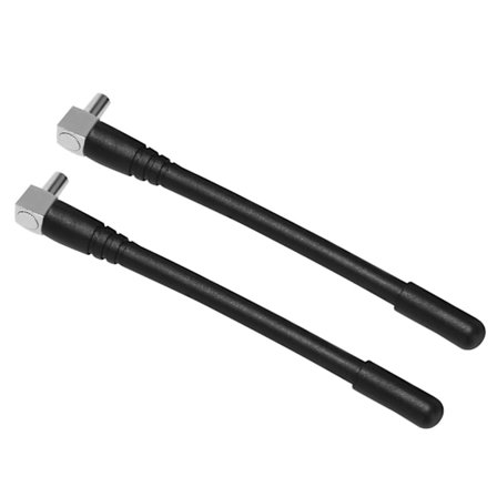 2 stk. Mini TS9 Antenne til ZTE (MF61) 4G LTE Modem MiFi Mobil WiFi Hotspot Router