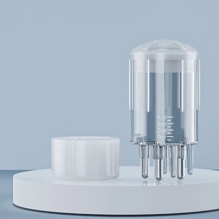 Hodebunnsapplikator Flytende Hårkam Vekstserum Nærende Olje Mini Bærbar Hårrøtter Massasje Medisinkam Hodebunnsmassasjeapparat